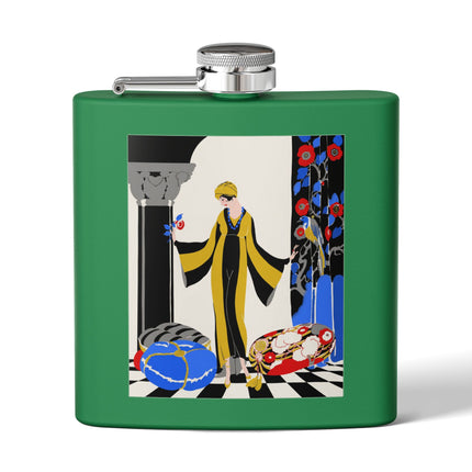 Art Deco Flapper Flask – Elegant Glamour & Timeless Style