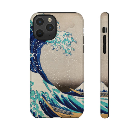 The Great Wave off Kanagawa by Katsushika Hokusai Phone Cases