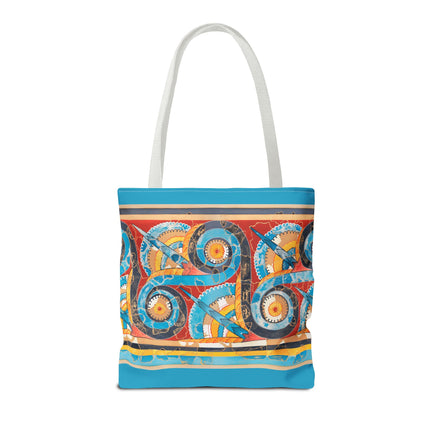 Reproduction of S-Spiral Frieze by Emile Gilliéron Tote Bag (AOP)