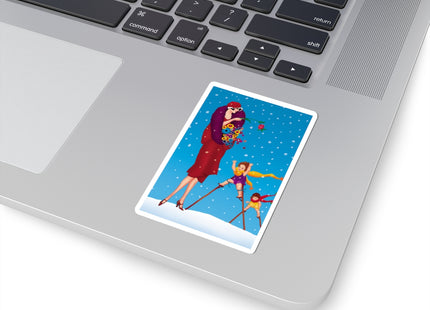 Snowfall & Couture Kiss-Cut Stickers (4 Sizes)