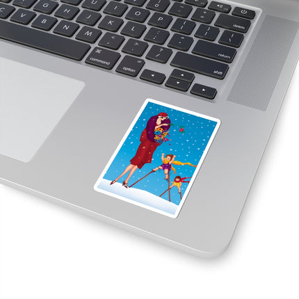 Snowfall & Couture Kiss-Cut Stickers (4 Sizes)