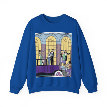Au Revoir by George Barbier Heavy Blend™ Crewneck Sweatshirt