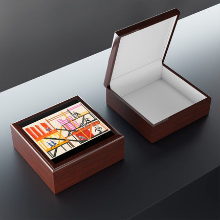 Maquettes de Théatre 4 by Alexandra Exter Jewelry Box