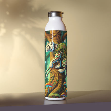 Silent Stripes Slim Water Bottle