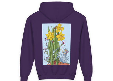 Daffodil Fairy Youth Heavy Blend Hooded Sweatshirt