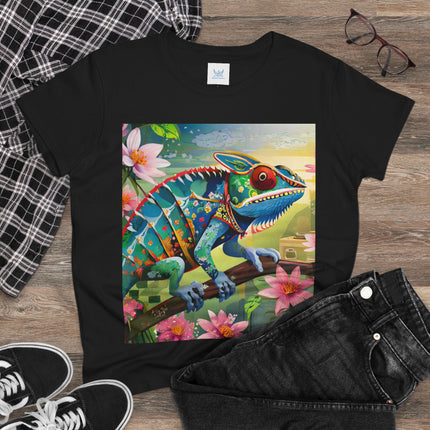 Camouflage Chameleon Cotton Tee