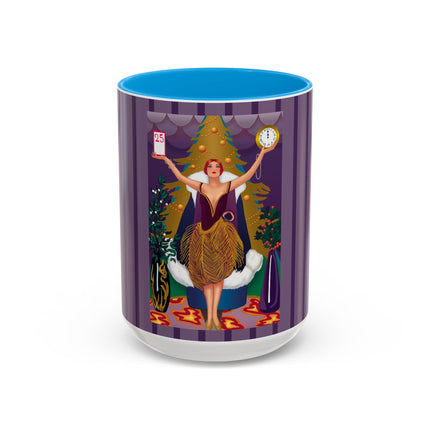 Countdown to Christmas Elegance Colorful Mugs (11oz, 15oz)