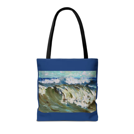 The Wave by Karl Hagemeister Tote Bag (AOP)