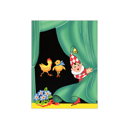 Easter Elf's Whimsy Ceramic Tile