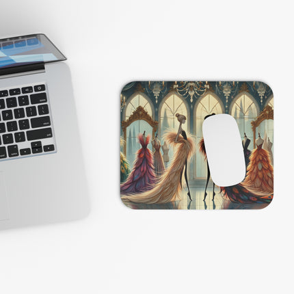 The Couture & Wings Mouse Pad – Fairy Fashion & Enchanted Glamour