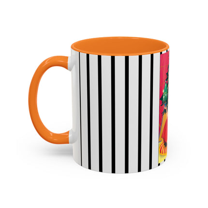 Art Deco Christmas Enchantment Colorful Mugs (11oz, 15oz)