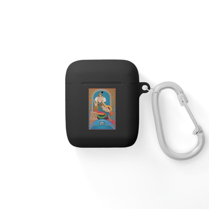 April & Diamond AirPods Case — Gem Series by Sofia Chiostri