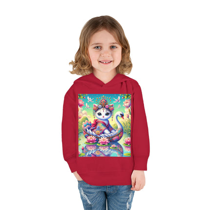 Geisha Kitten’s River Voyage Toddler Pullover Fleece Hoodie
