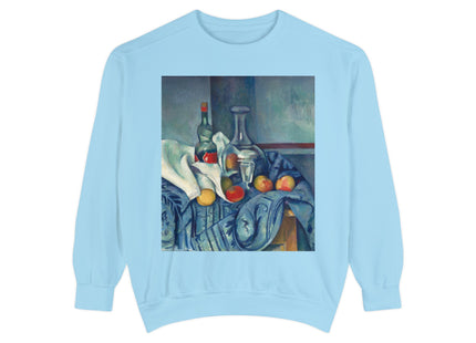 The Peppermint Bottle by Paul Cézanne Unisex Garment-Dyed Sweatshirt