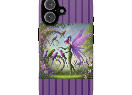 Lavender-Winged Fairy Phone Cases