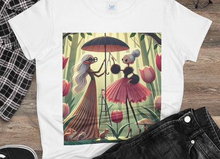 Under the Tulip Parasol Cotton Tee