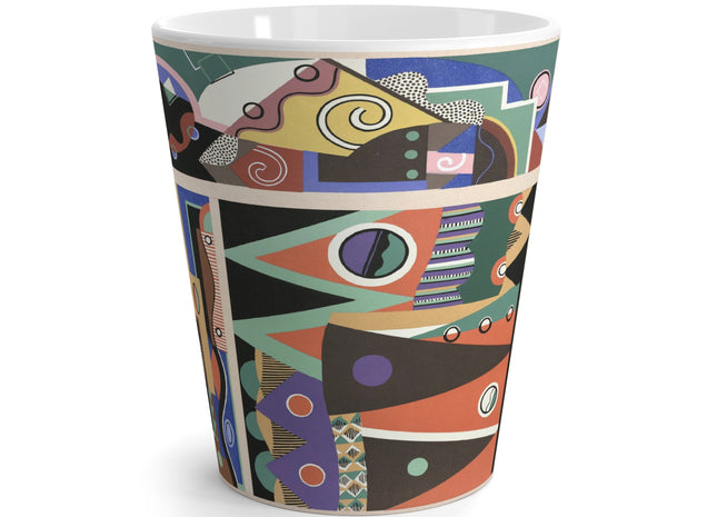 Collection decors et couleurs Pl.03 by Georges Valmiers Latte Mug