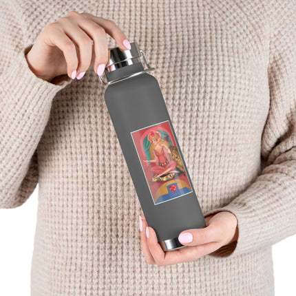 July & Ruby (from the Gem Series) by Sofia Chiostri Copper Vacuum Insulated Bottle, 22oz
