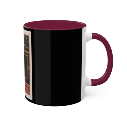 Pompeii Walls Pl.04 by Victor Steeger Colorful Mugs, 11oz