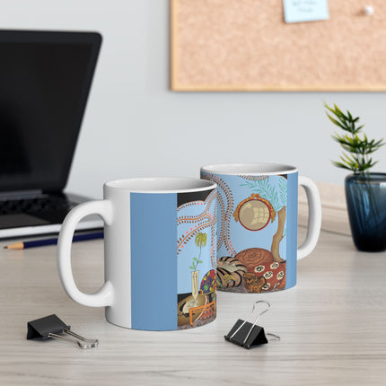 Minuit! ou, L'Appartement à la Mode by George Barbier Ceramic Mug, 11oz