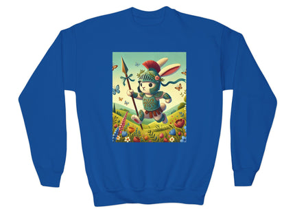 Rabbit Gladiator Youth Crewneck Sweatshirt