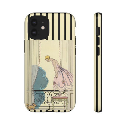Falbalas et fanfreluches, La Souris by George Barbier Phone Cases