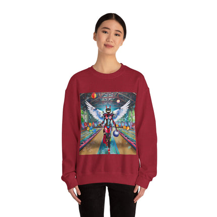 Samurai Robot Angels Unisex Heavy Blend™ Crewneck Sweatshirt