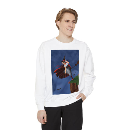 The Enchanted Witch Unisex Garment-Dyed Sweatshirt