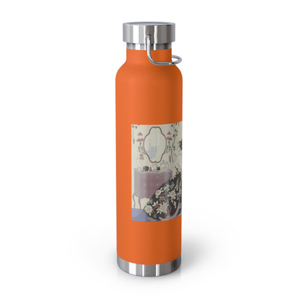 Le Grand Décolletage by George Barbier Copper Vacuum Insulated Bottle, 22oz