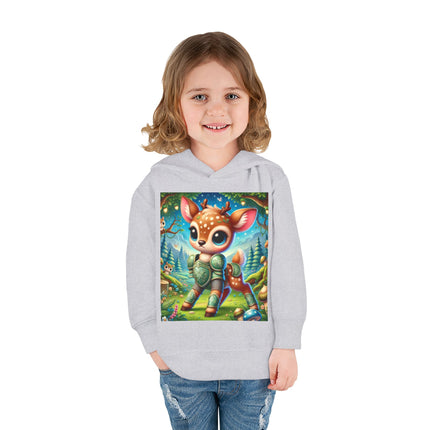 Fawn Defender Toddler Pullover Fleece Hoodie