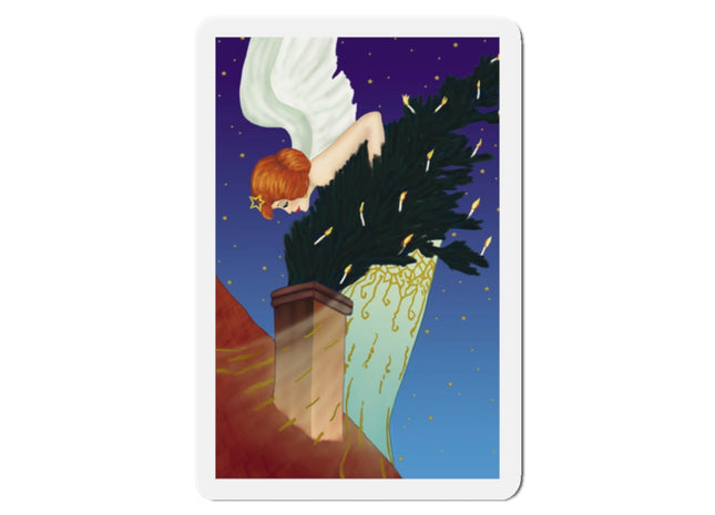The Christmas Angel Die-Cut Magnets (5 Sizes)