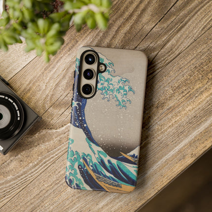 The Great Wave off Kanagawa by Katsushika Hokusai Phone Cases