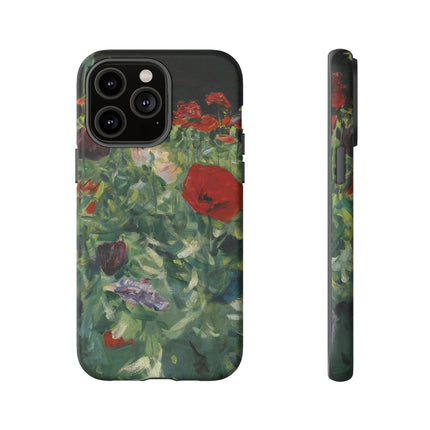 Poppies (A Study of Poppies for Carnation, Lily, Lily, Rose) by John Singer Sargent Phone Cases