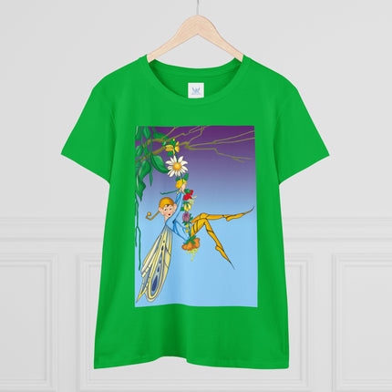 A Fairy’s Delight Women's Midweight Cotton Tee