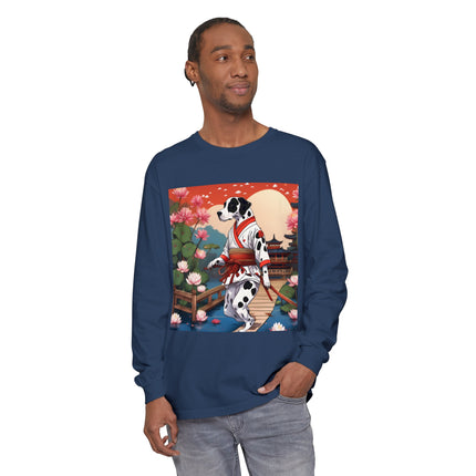 Doberman of the Rising Sun Long Sleeve T-Shirt