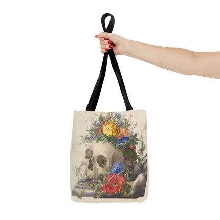 Vanitas Still Life by Herman Henstenburgh Tote Bag (AOP)