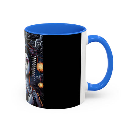 Geisha’s Black Ink Tears Colorful Mugs (11oz, 15oz)