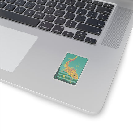 Golden Serenity Kiss-Cut Stickers (4 Sizes)