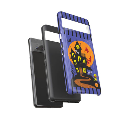 Halloween Night at the Haunted House Phone Cases