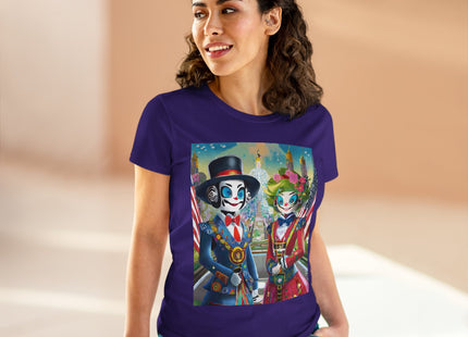 Cyber Punk Robots Cotton Tee