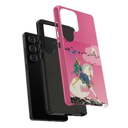 Samurai Princess on the White Steed Phone Case – Epic Grace & Mythic Power