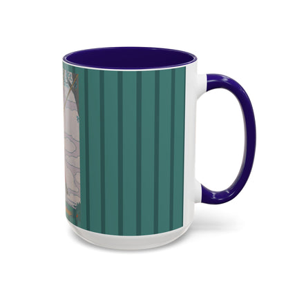 La balançoire by Georges Lepape Colorful Mugs (11oz, 15oz)