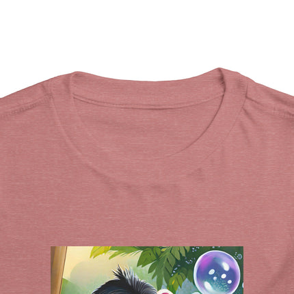 Bubble Magic in the Jungle Toddler Short Sleeve Tee