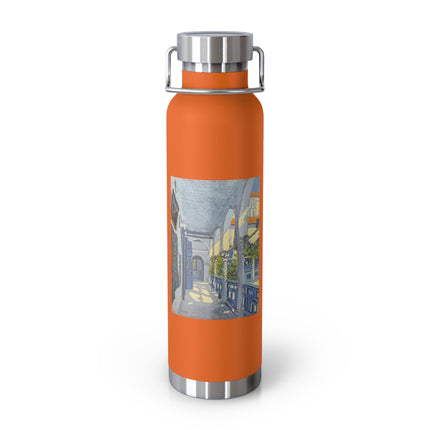Gallery of a Moroccan Riad by George Gaudion Copper Vacuum Insulated Bottle, 22oz