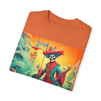 Skeleton Crew of the Misty Seas Unisex Garment-Dyed T-shirt
