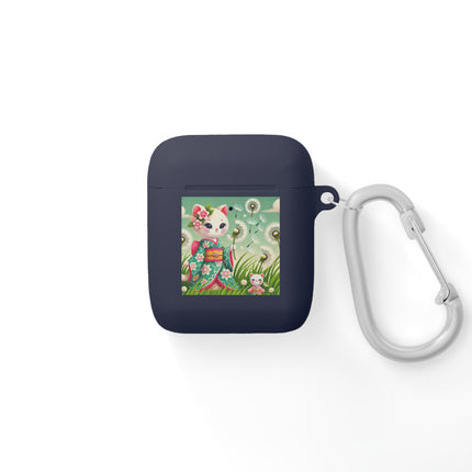 Geisha Kitten and the Dandelion Wish AirPods and AirPods Pro Case