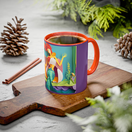 Charming Mermaid Colorful Mugs (11oz, 15oz)
