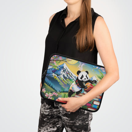 Cute Panda Laptop Sleeve