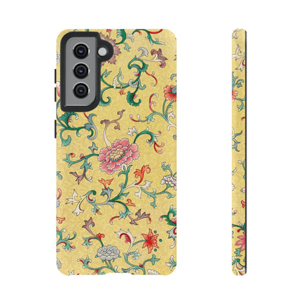 Flower Illustration by Owen Jones Phone Cases
