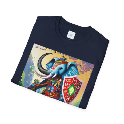 Cyberpunk Elephant Softstyle T-Shirt